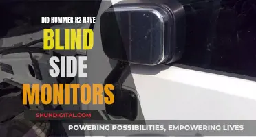 Hummer H2: Blind-Spot Monitor Feature Exploration