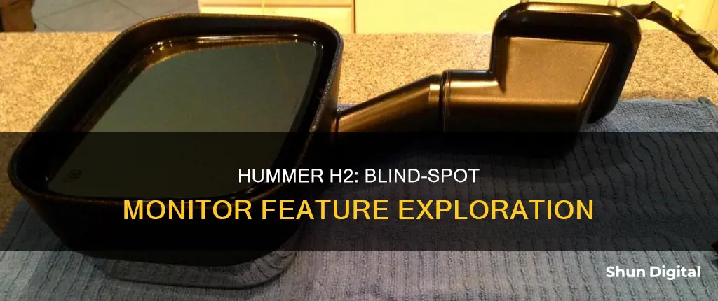 did hummer h2 have blind side monitors