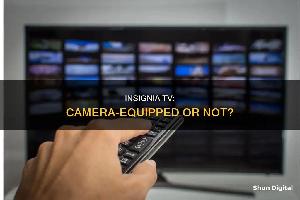 did insignia tv have camera