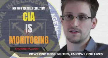 Snowden's Warning: CIA Monitoring and Surveillance