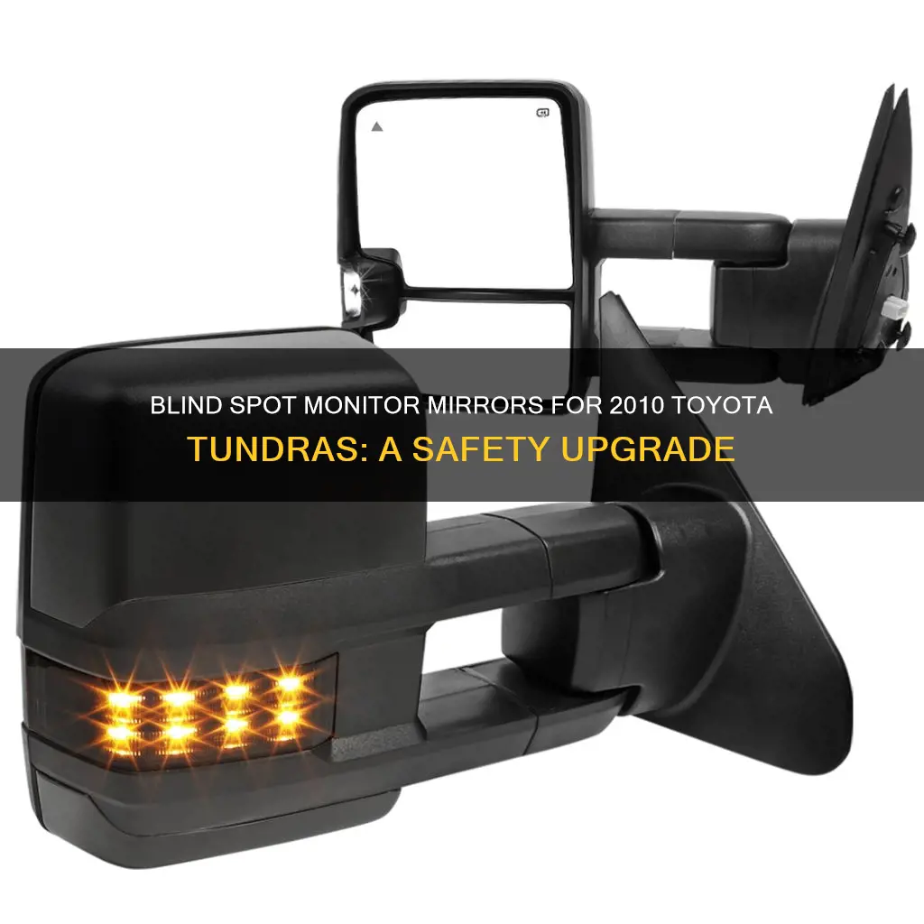 do 2010 toyota tundra blind spot monitor mirror