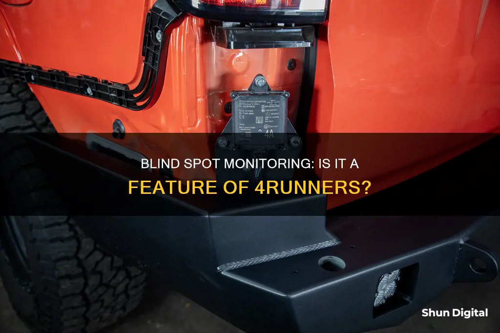 do 4runners have blind spot monitoring