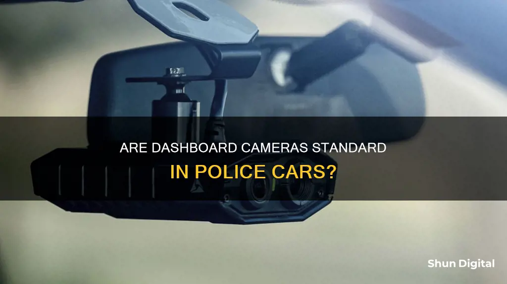 do all cop cars have dashboard cameras