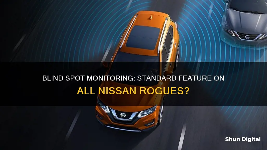 do all nissan rogues have blind spot monitoring