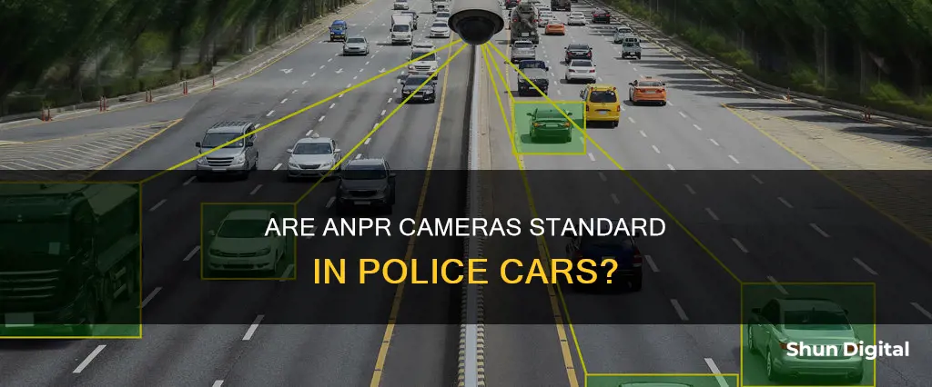 do all police cars have anpr cameras