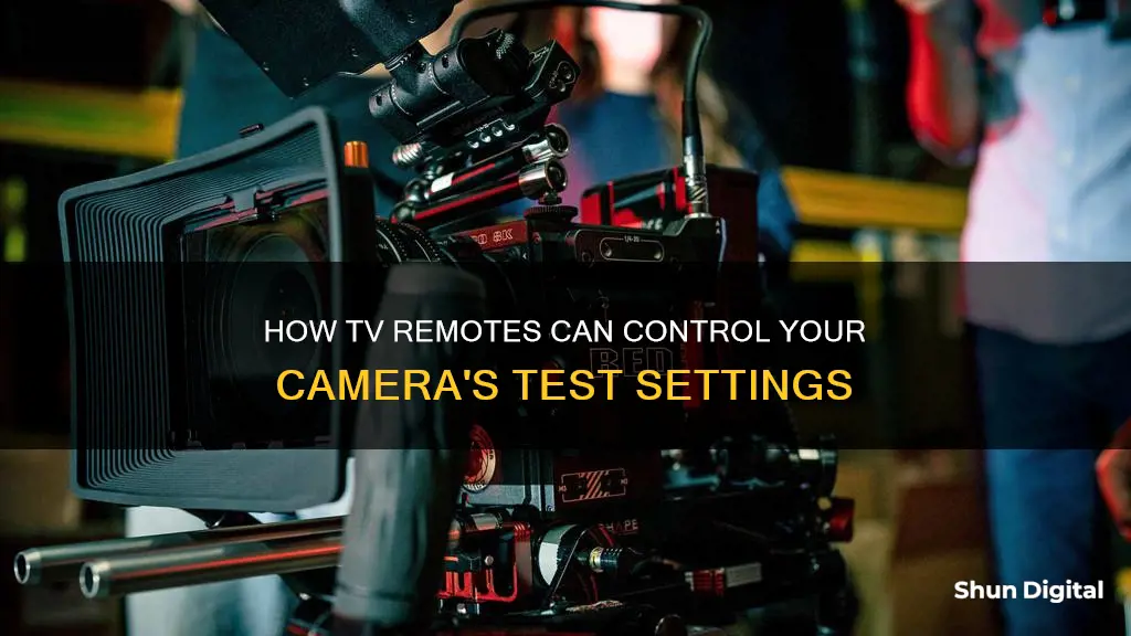 do all tv remotes red camera test