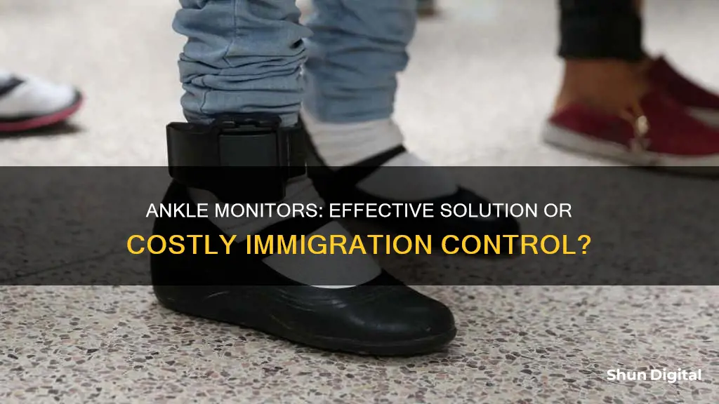 do ankle monitors for illegal immigrants