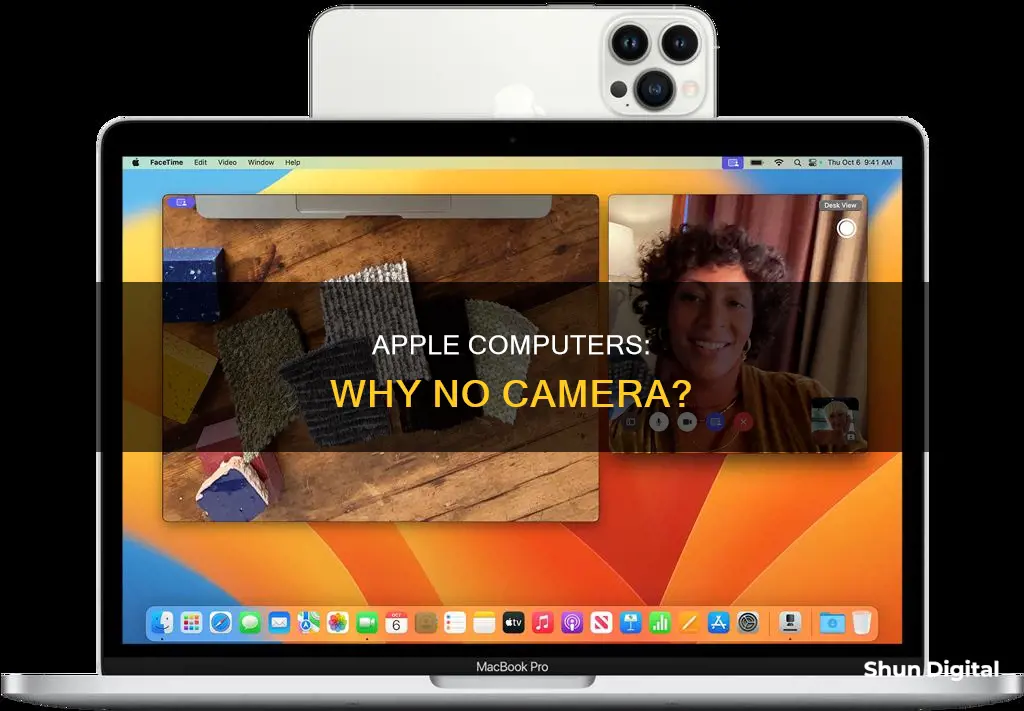 do apple computers not have a camera