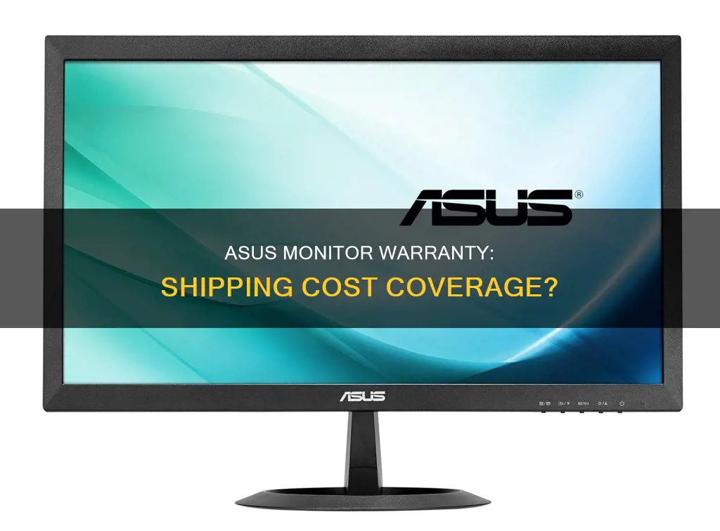 do asus cover shipping cost for monitor warranty repair