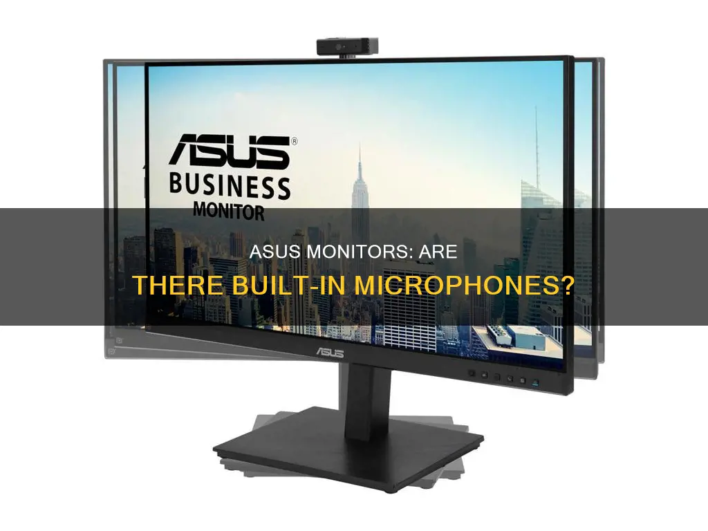 do asus monitors have a microphone