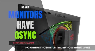 Asus Monitors: G-Sync Compatibility and Performance