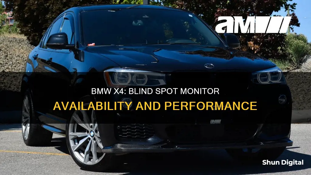 do bmw x4 have blind spot monitors