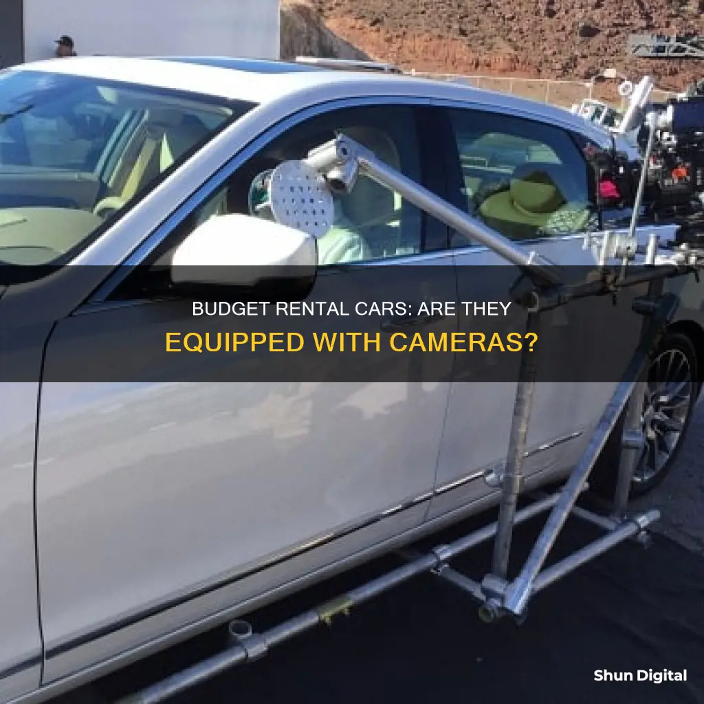 do budget rental cars have cameras