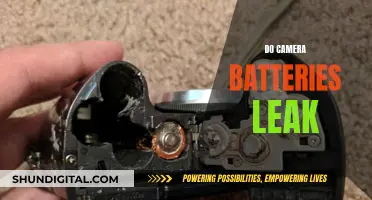 Camera Battery Leak: What You Need to Know