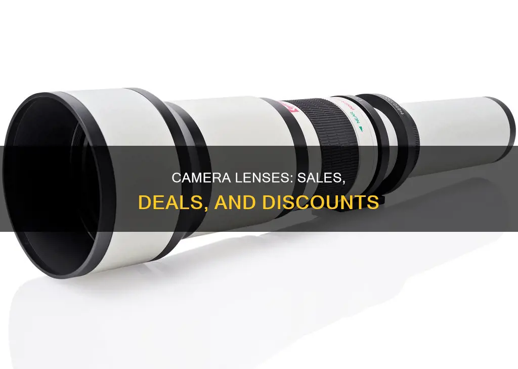 do camera lenses ever go on sale