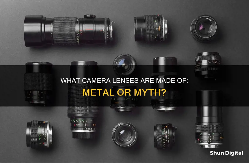 do camera lenses have metal