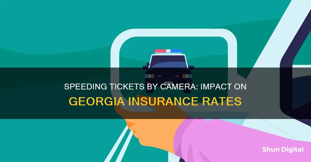 do camera speeding tickets affect insurance in Georgia