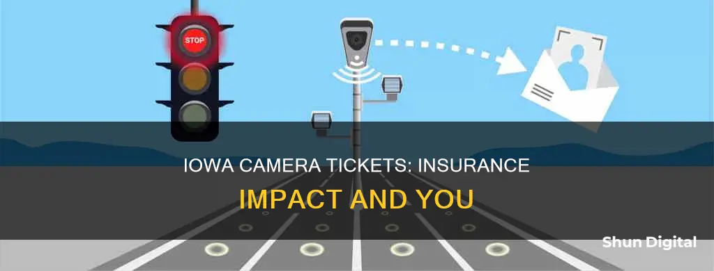 do camera tickets affect insurance in iowa