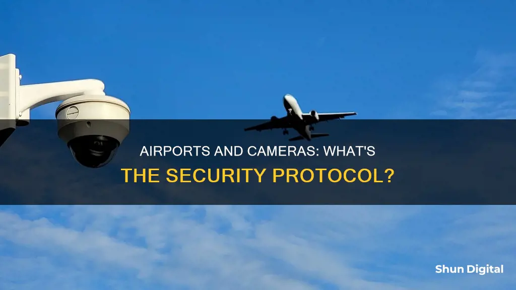 do cameras have to be removed at airport