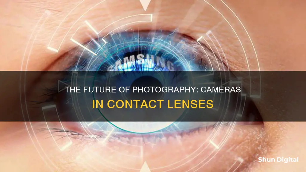 do cameras in contact lenses