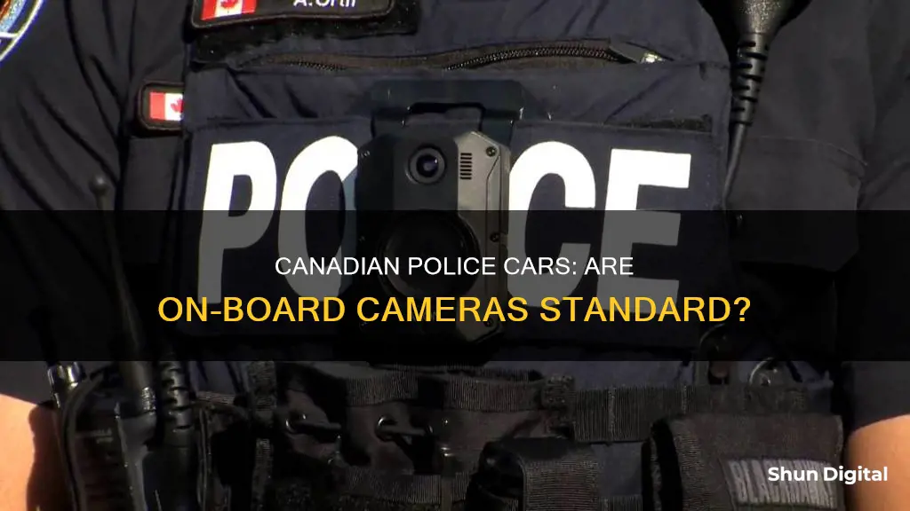 do canadian police cars have cameras