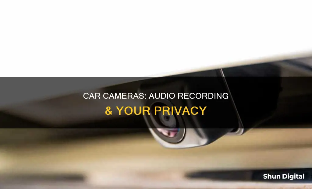 do car cameras have audio