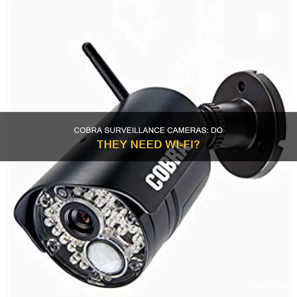 do cobra surveilance camera require wifi