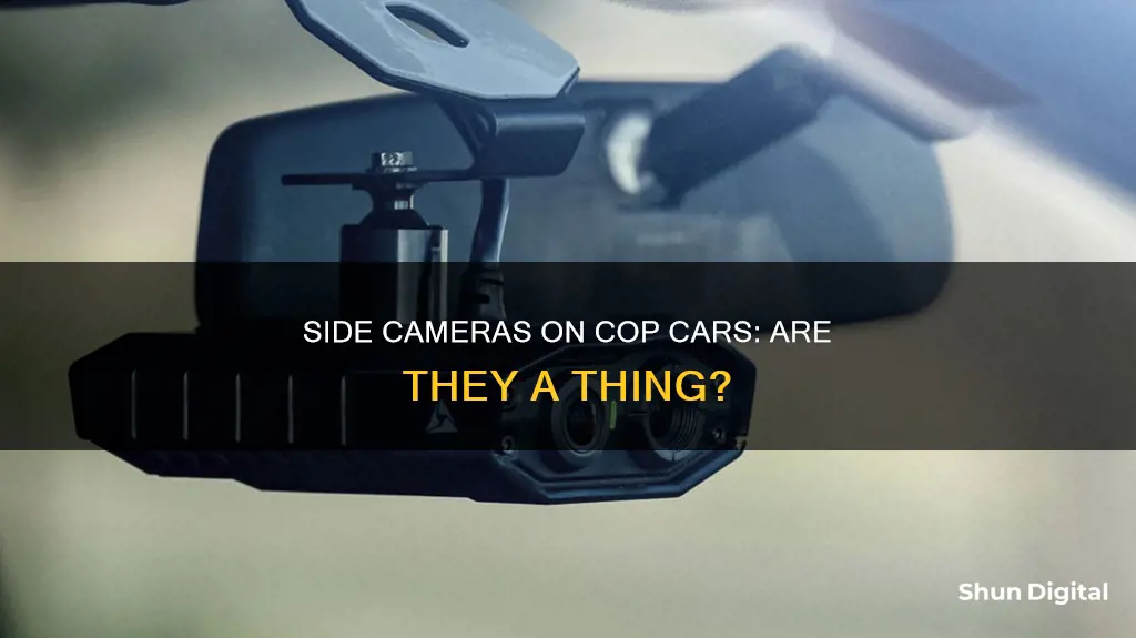 do cop cars have side cameras