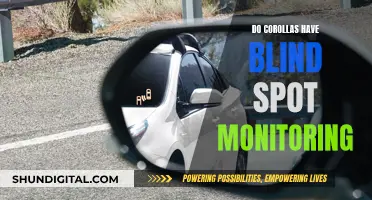 Blind Spot Monitoring: Is It Available on Corollas?