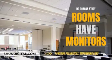 Gorgas Study Rooms: Are Monitors Provided or Should You Bring Your Own?