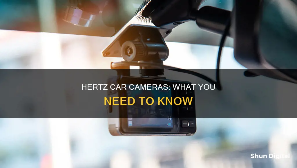 do hertz cars have cameras