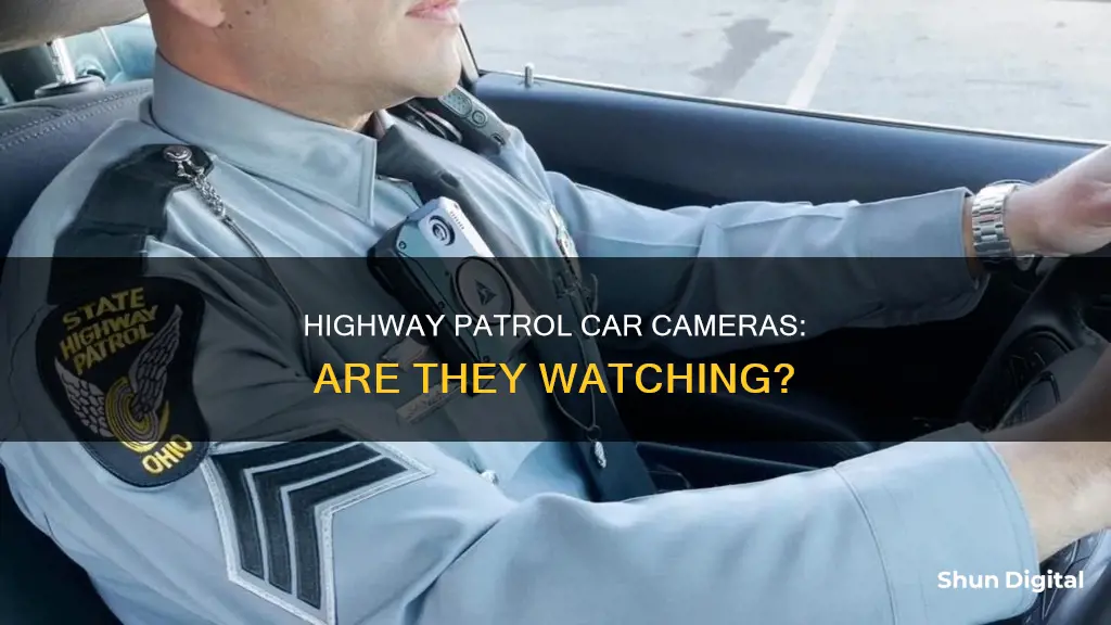 do highway patrol cars have cameras