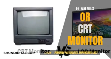 Identifying Monitor Types: LCD vs CRT