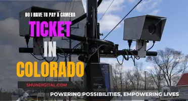 Colorado Camera Tickets: Do You Have to Pay?