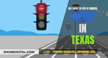 Texas Camera Tickets: Do You Have to Pay?