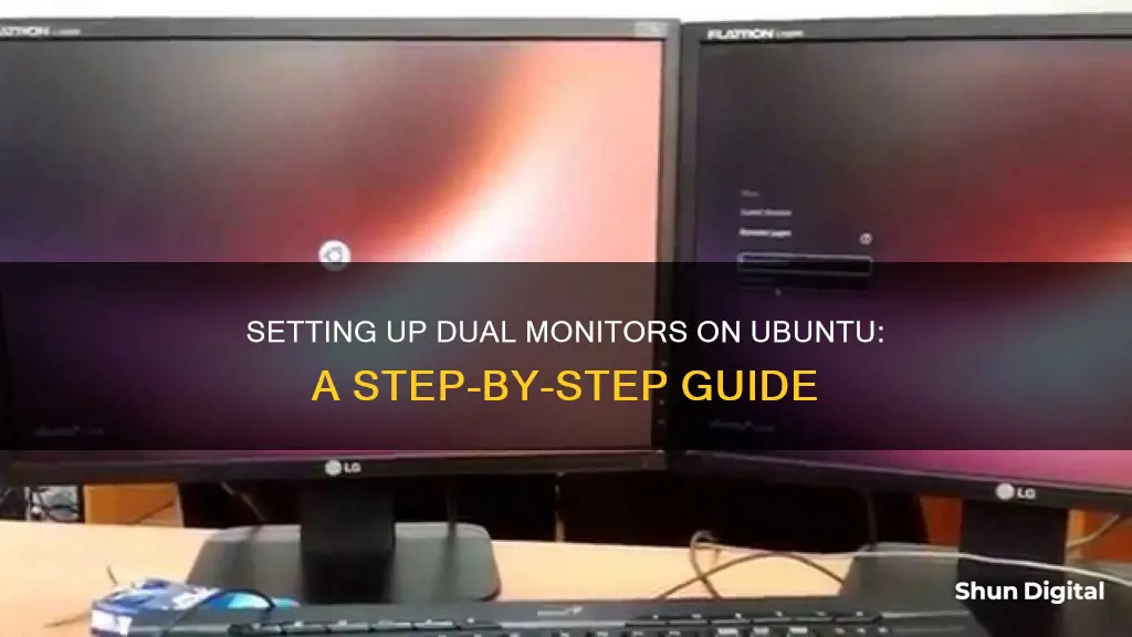 do i have to tell ubuntu duel monitors