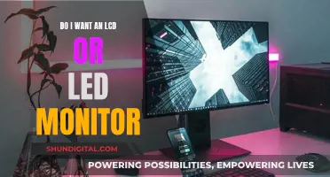 LCD or LED Monitor: Which Display Technology is Superior?