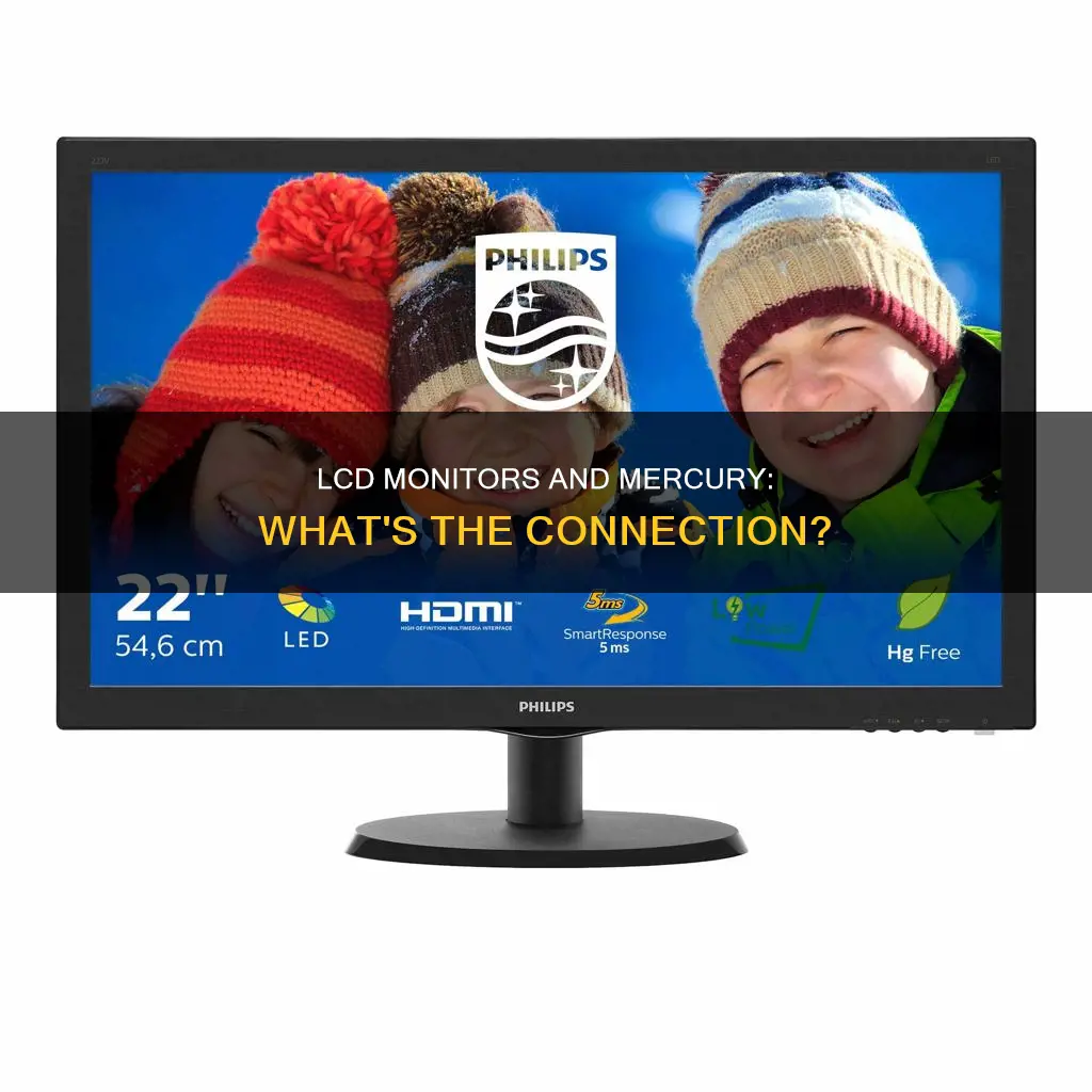 do lcd monitors contain mercury