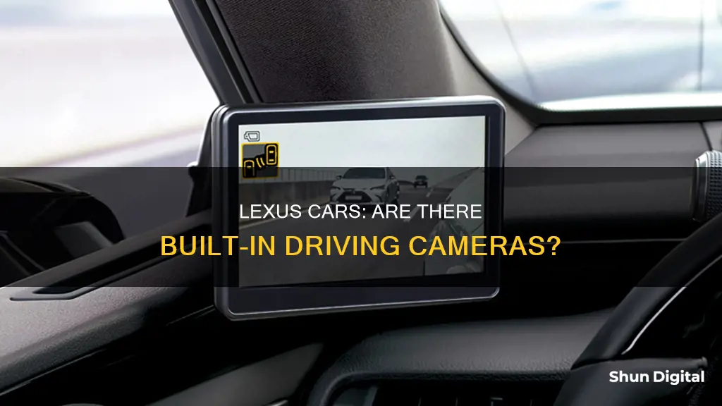 do lexus cars have driving cameras