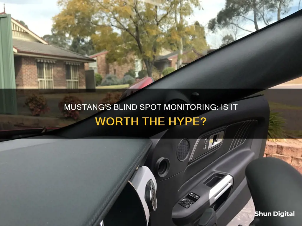 do mustangs have blind spot monitoring