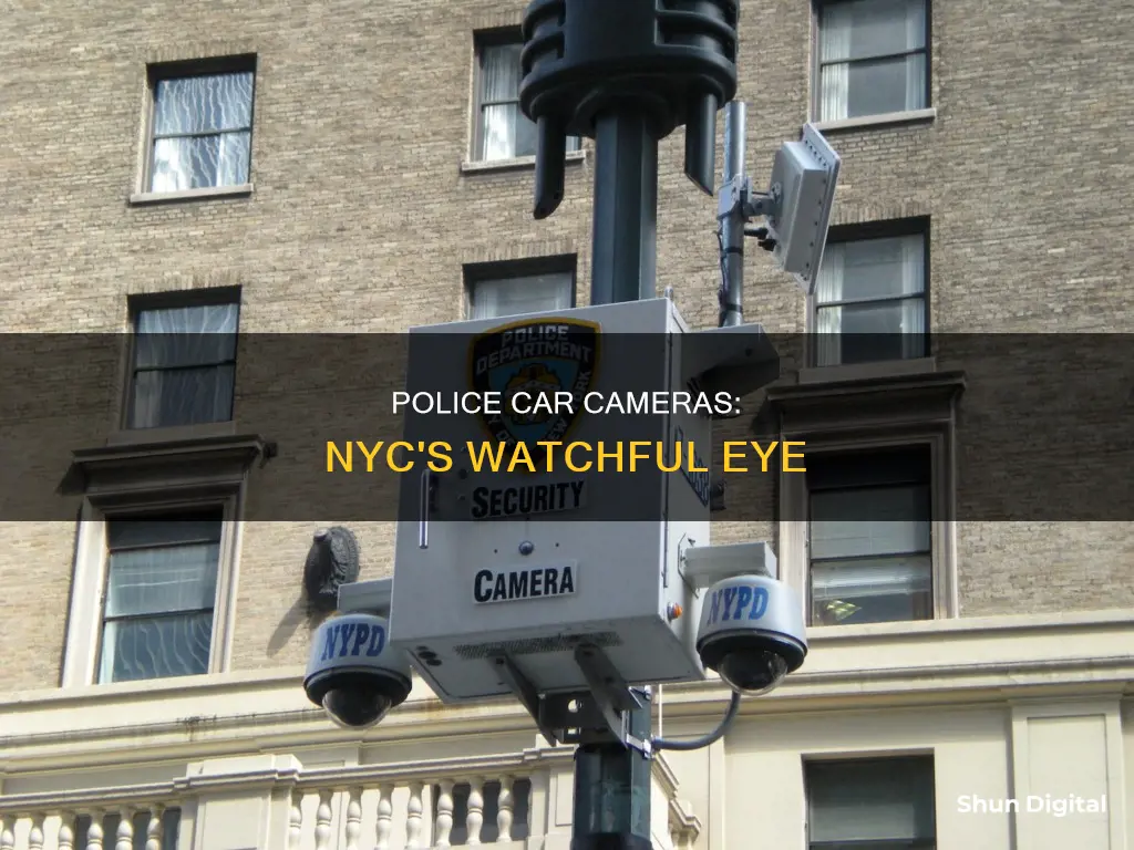 do nyc police cars have cameras