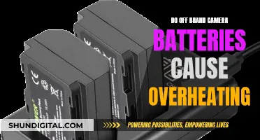 Off-Brand Camera Batteries: Overheating Risk?