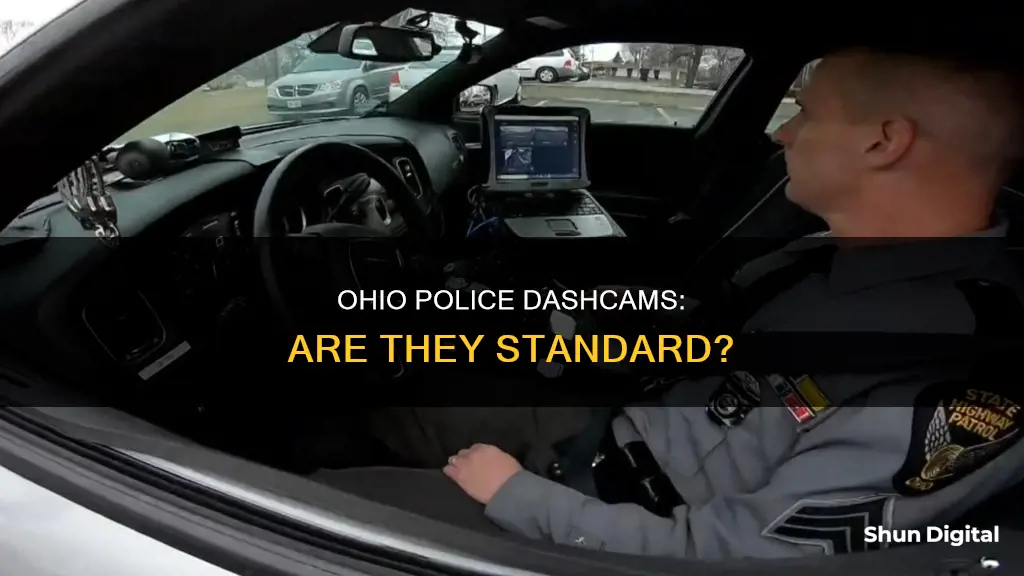 do ohio police cars have dashb cameras