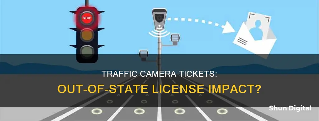 do out of state traffic camera tickets affect your license