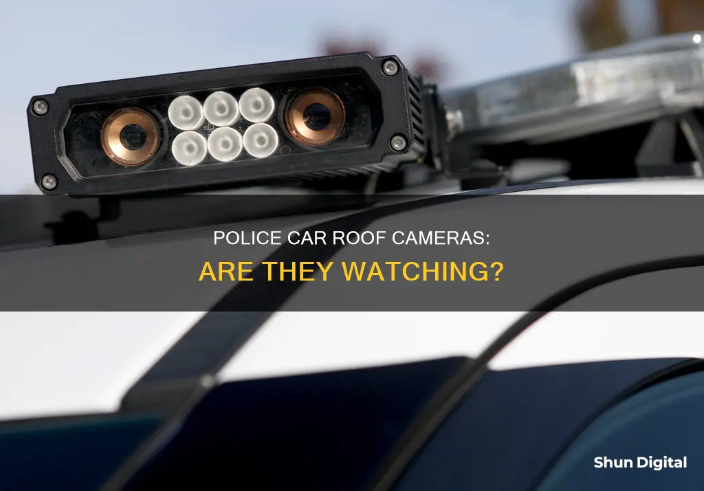 do police cars have cameras on the roof