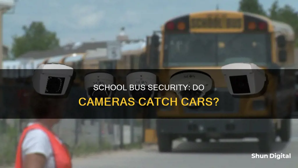 do school bus have cameras for car driving by