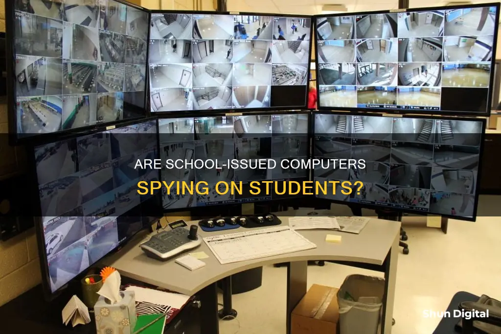 do schools watch the computer cameras