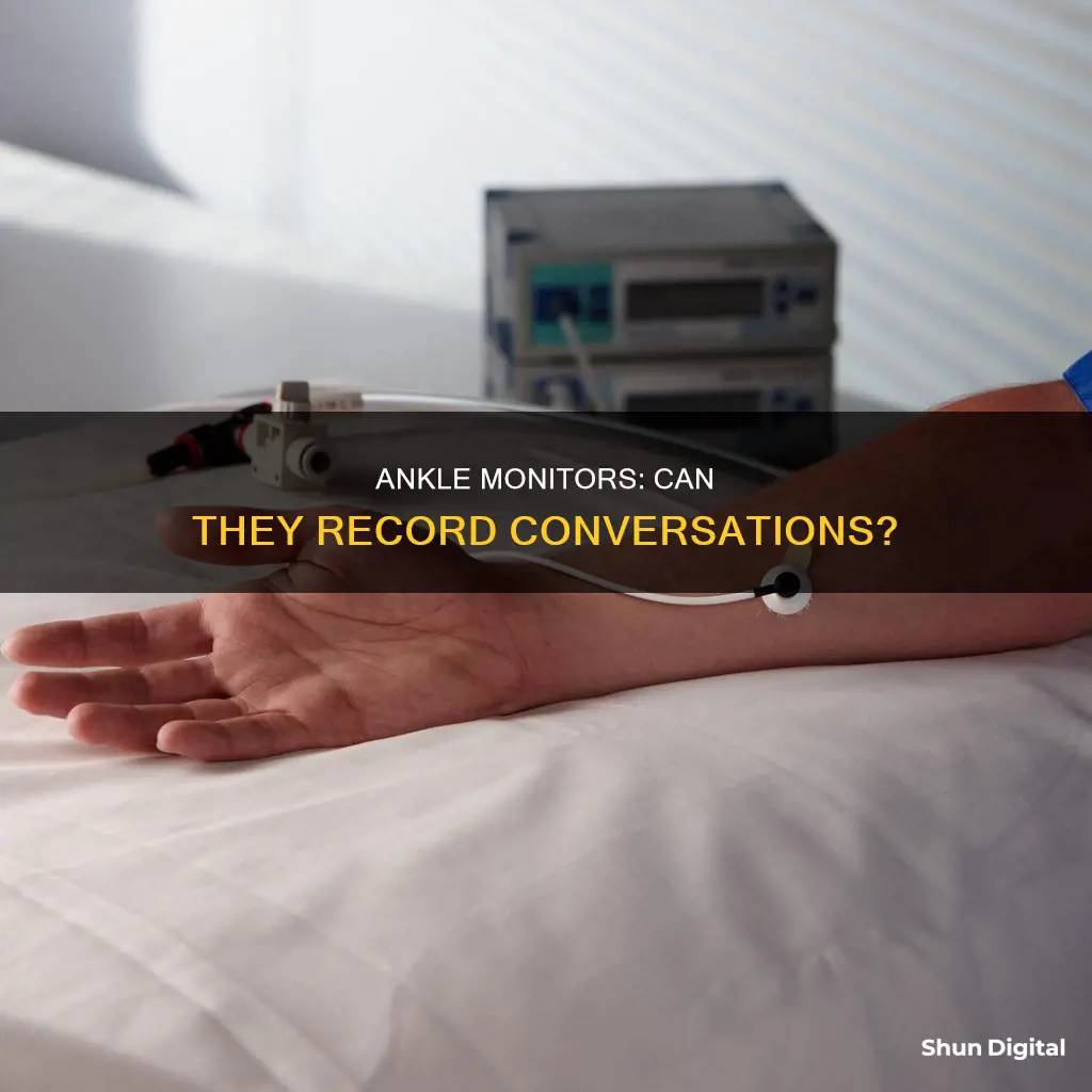 do scram ankle monitors record conversations