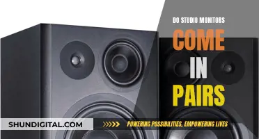 Studio Monitors: Always Sold in Pairs?