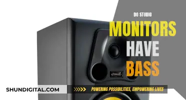 Studio Monitors and Bass: What's the Deal?